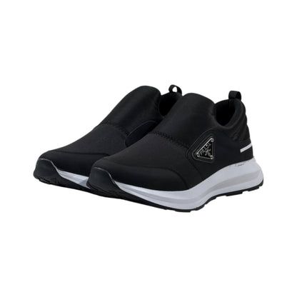 Prada Milano Slip-On Luxury Sneakers ⚫⚪