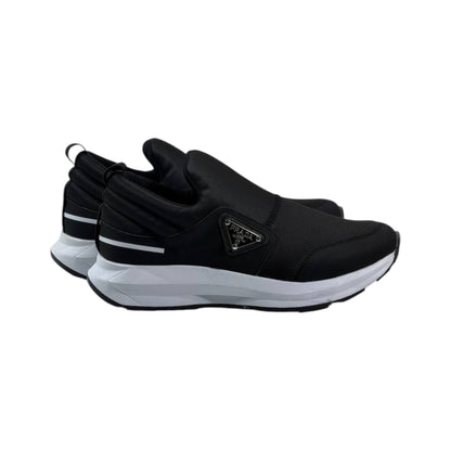 Prada Milano Slip-On Luxury Sneakers ⚫⚪