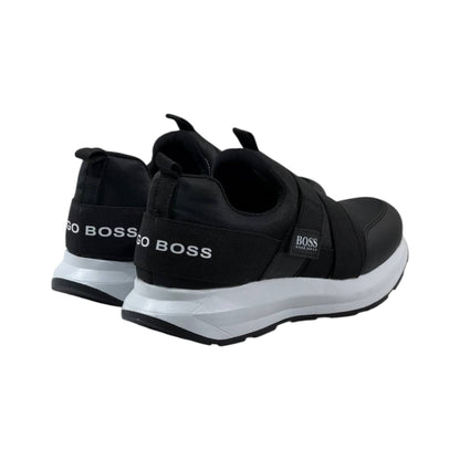 BOSS Athleisure Slip-On Sneakers ⚫⚪