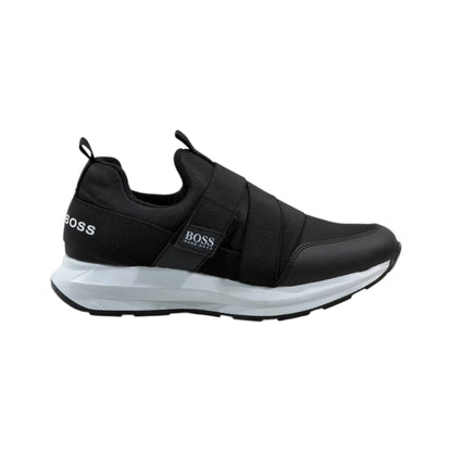BOSS Athleisure Slip-On Sneakers ⚫⚪