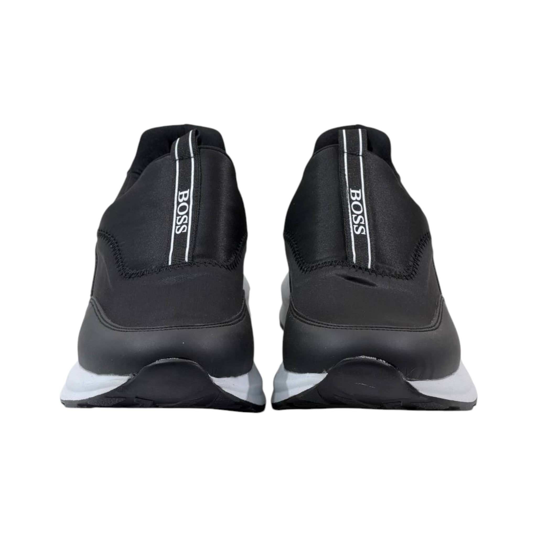 BOSS Minimalist Slip-On Sneakers ⚫⚪