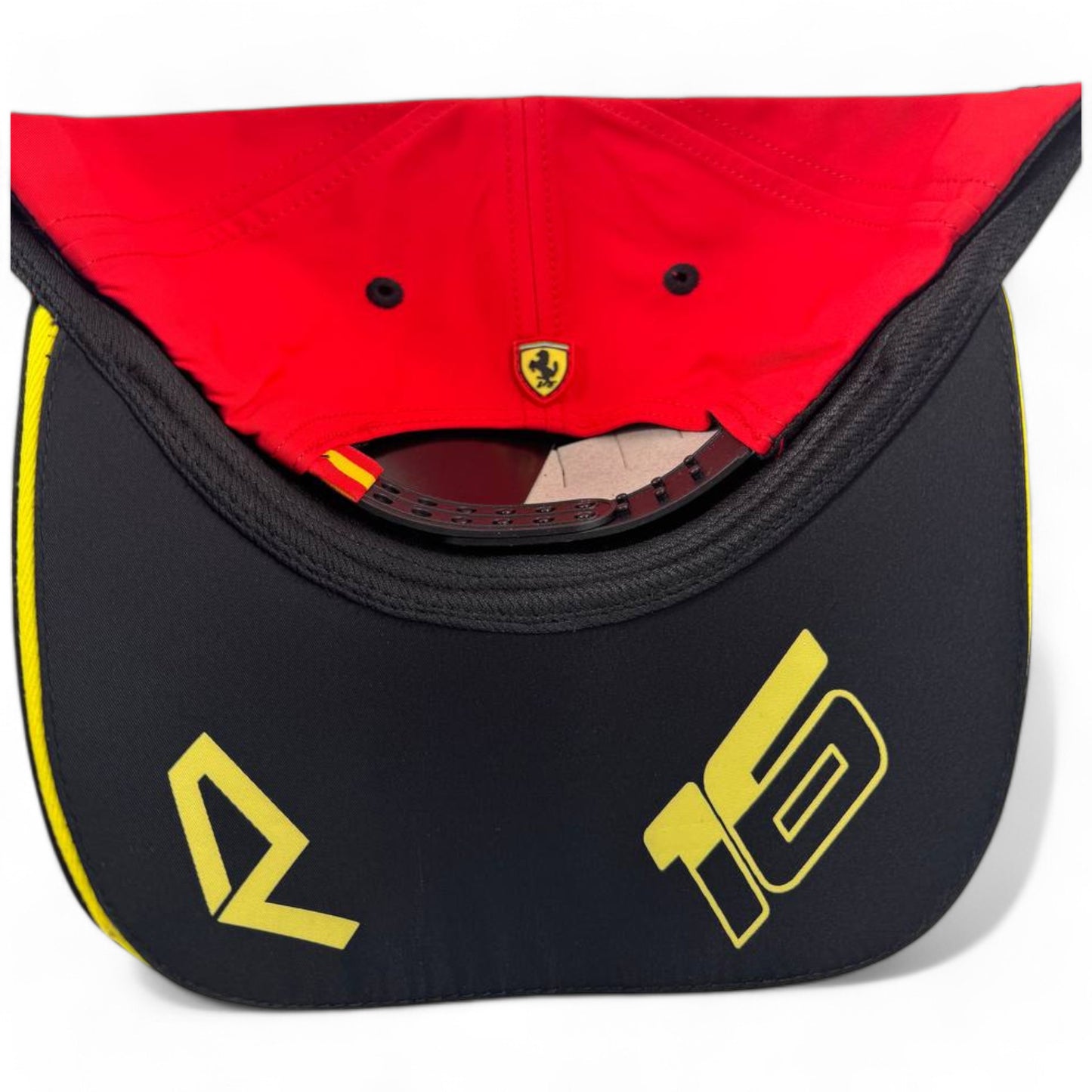 Scuderia Ferrari Charles Leclerc Team Cap - Red and Black