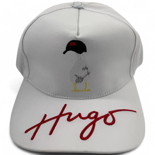 Hugo Duck Embroidered Cap - White