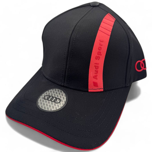 Audi Sport Black and Red Cap