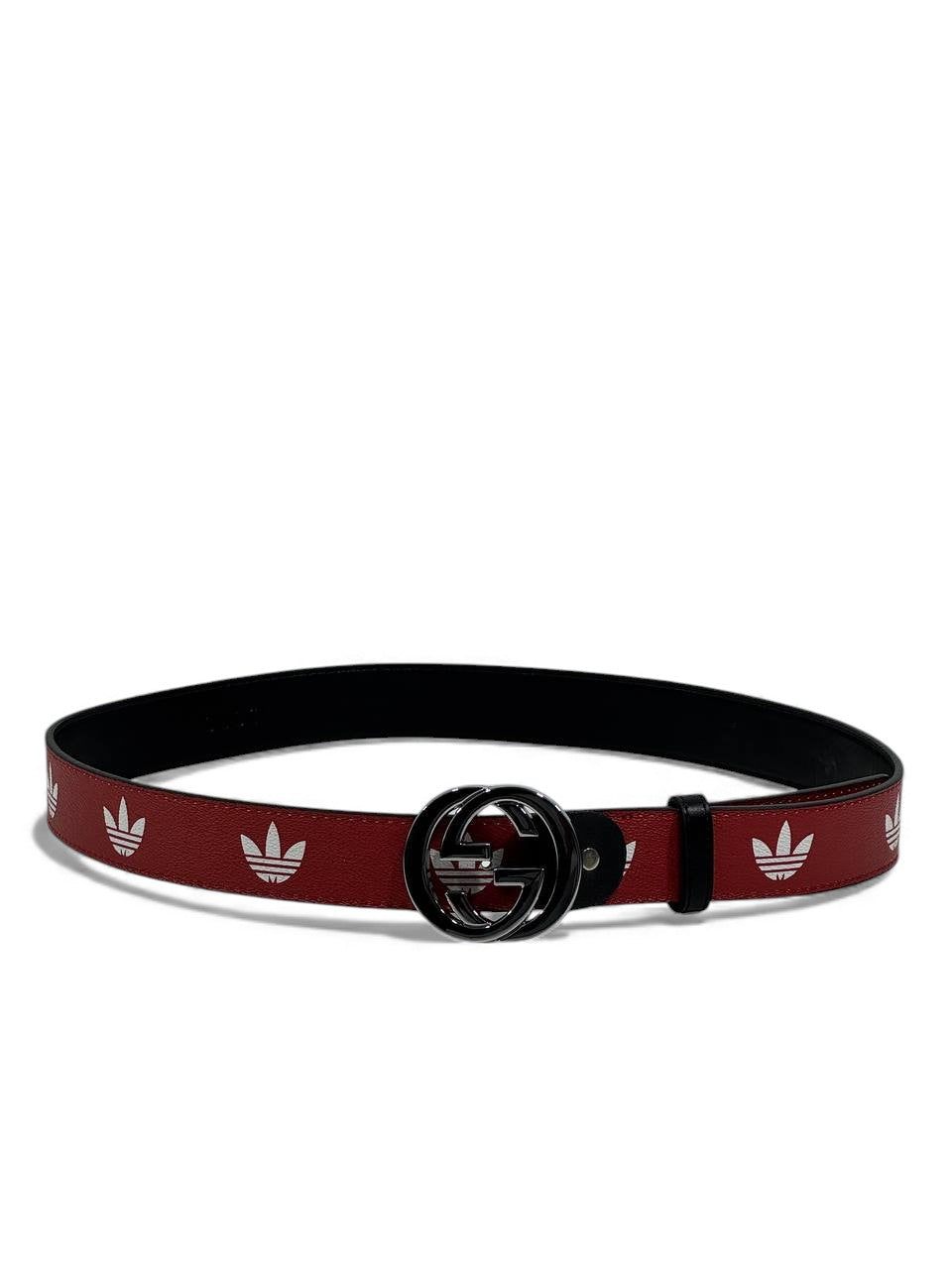 🔴 Gucci x Adidas Limited Edition Belt – Red Monogram (120 cm) 🔴