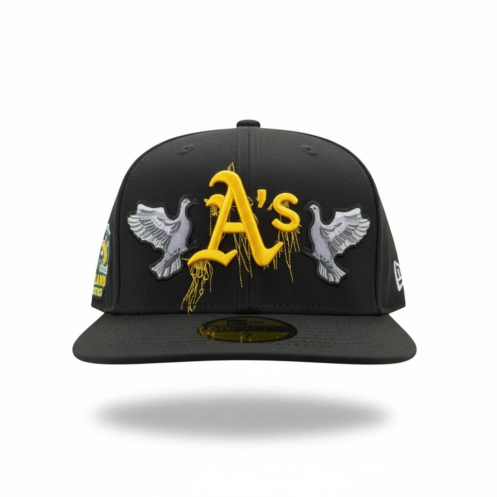 New Era Oakland A’s Limited Edition Snapback Cap 💛🖤🔥