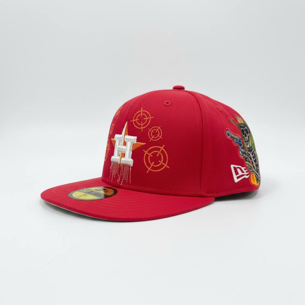 New Era Houston Astros Red 59FIFTY Fitted Cap 🔴⭐🌵