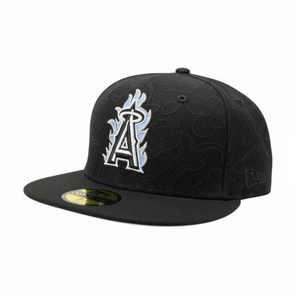 New Era Los Angeles Angels Black 59FIFTY Fitted Cap 🔥🖤⚾