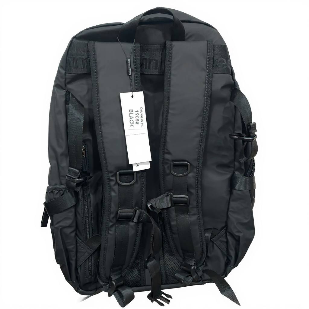 Calvin Klein Jeans Utility Backpack – Black Multi-Pocket Laptop Bag 🎒🔥 | Urban Tech Edition