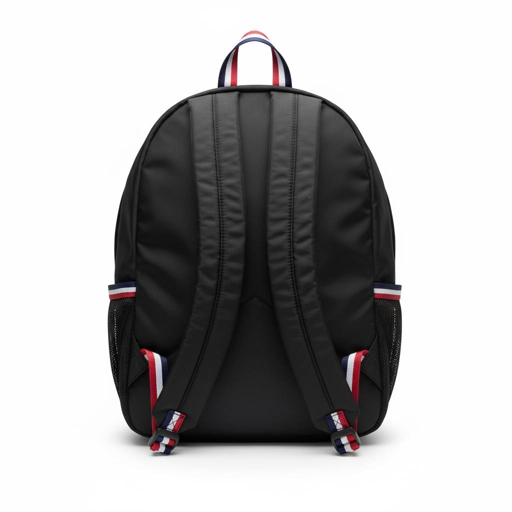 Polo Sport Black Backpack – Classic Logo School & Travel Bag 🎒🔥 | Urban Edition