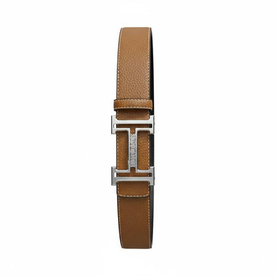 Hermès H Buckle Leather Belt – Brown Classic Luxury Belt 🤎✨