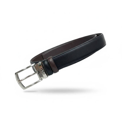Gucci Reversible Leather Belt – Black & Brown Classic Buckle 115cm 🖤🤎✨