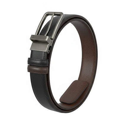 Calvin Klein Reversible Leather Belt – Black & Brown Minimal Buckle 🖤🤎✨