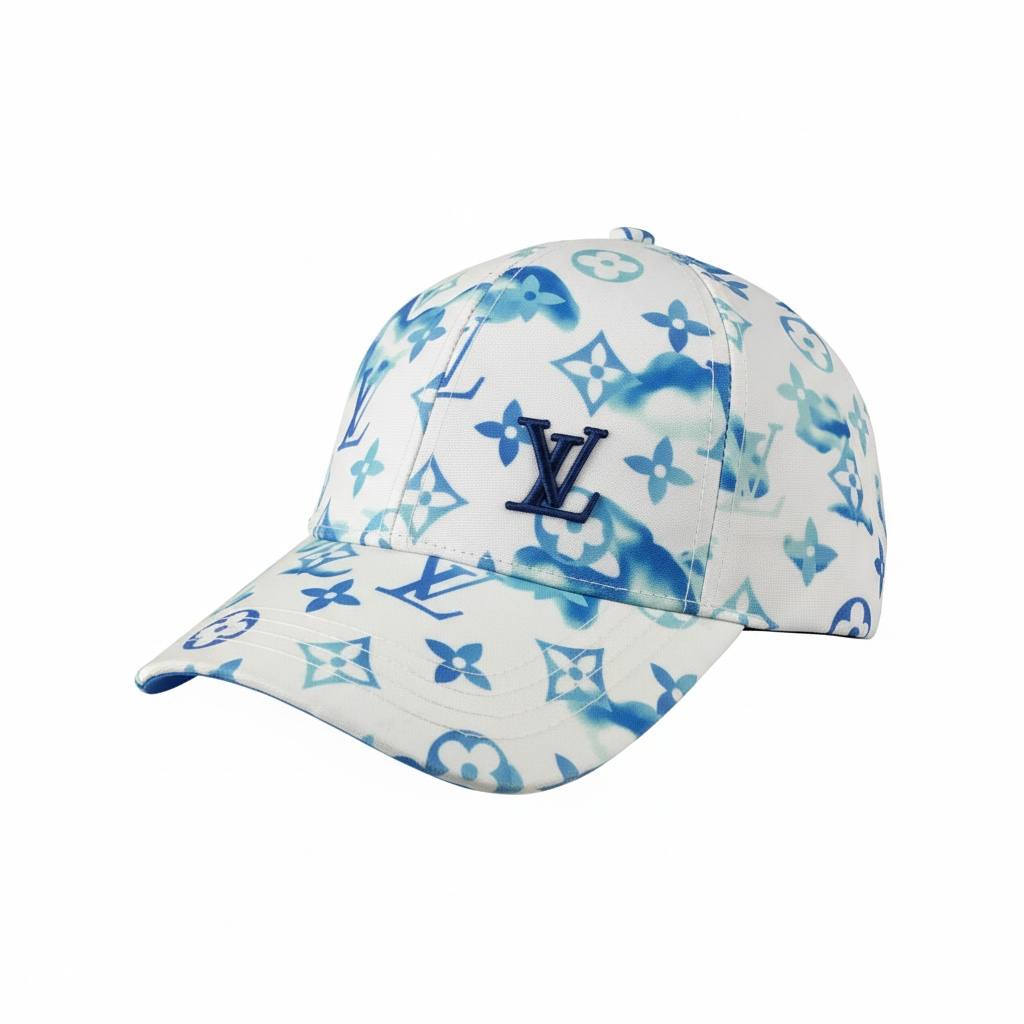 Louis Vuitton Blue Watercolor Monogram Cap 💙🧢🌊✨🔥