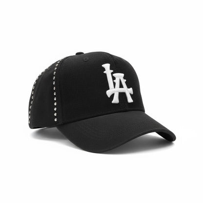 LA Black Premium Baseball Cap – Street Icon Edition 🧢🖤🔥