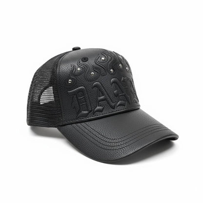 DANDY Black Flame Gothic Cap – Premium Street Edition 🔥🖤✨