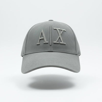A|X Armani Exchange Grey Logo Baseball Cap 🩶🧢✨🔥