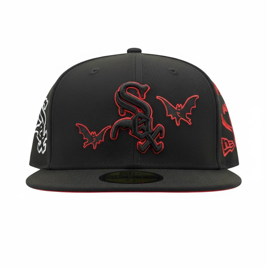 New Era Chicago White Sox Gothic Snapback 🖤🧢🔥