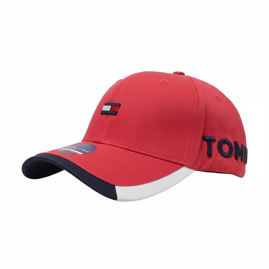 Tommy Hilfiger Coral Classic Logo Cap 🔴🧢🇺🇸