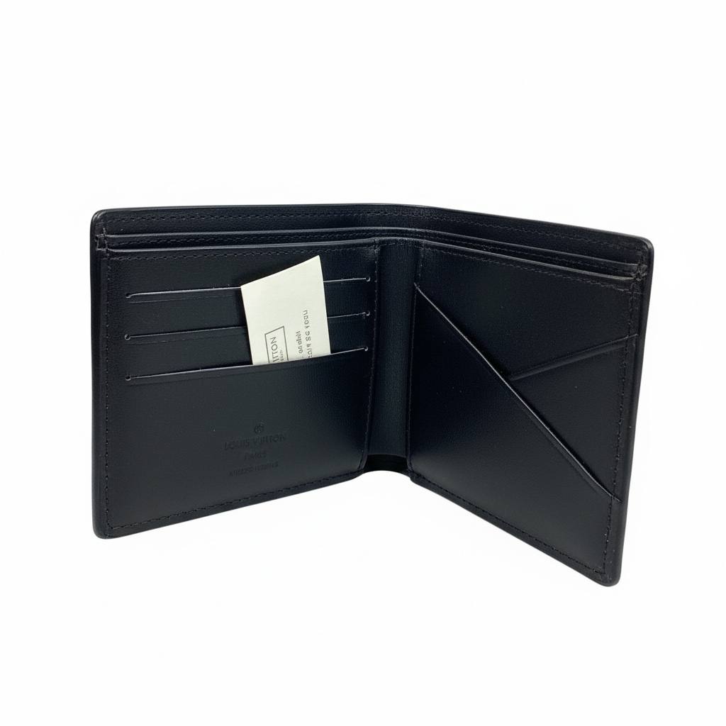 Louis Vuitton Black & White Monogram Bifold Wallet 🖤🤍✨