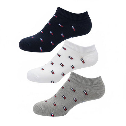 Tommy Hilfiger Mini Flag Ankle Socks 6-Pack 🧦✨ | Iconic Logo Everyday Comfort