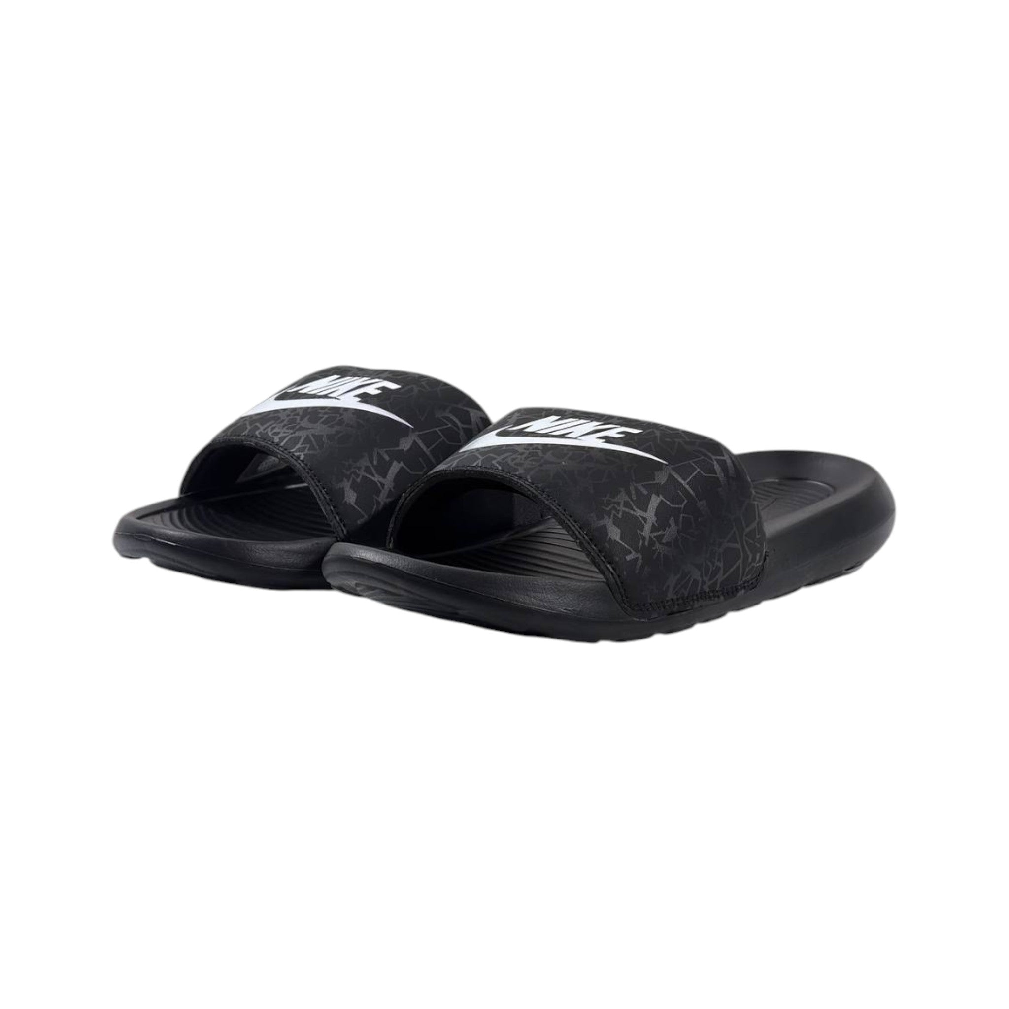 Nike Monochrome Comfort Slides – Black Edition 🖤⚡
