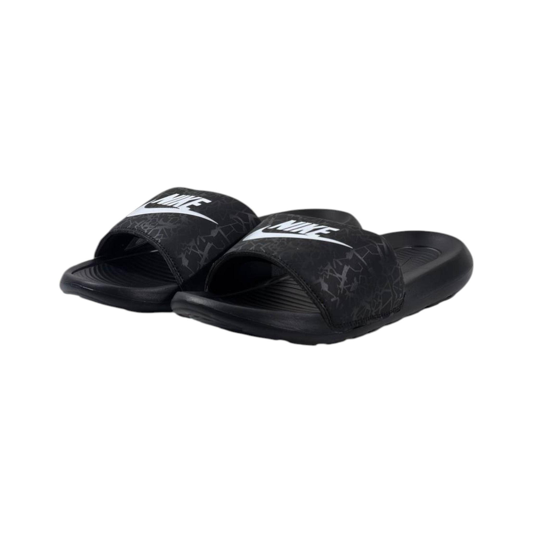 Nike Monochrome Comfort Slides – Black Edition 🖤⚡