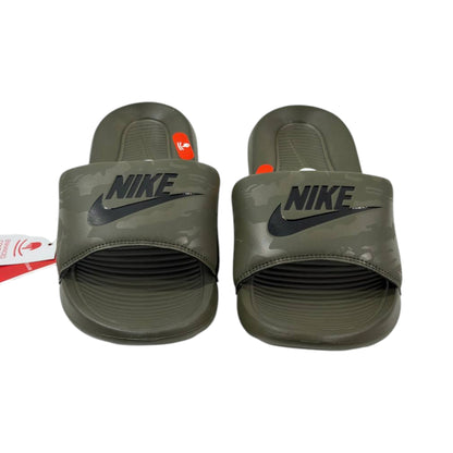 Nike Camo Comfort Slides – Olive Green Edition 🪖🔥