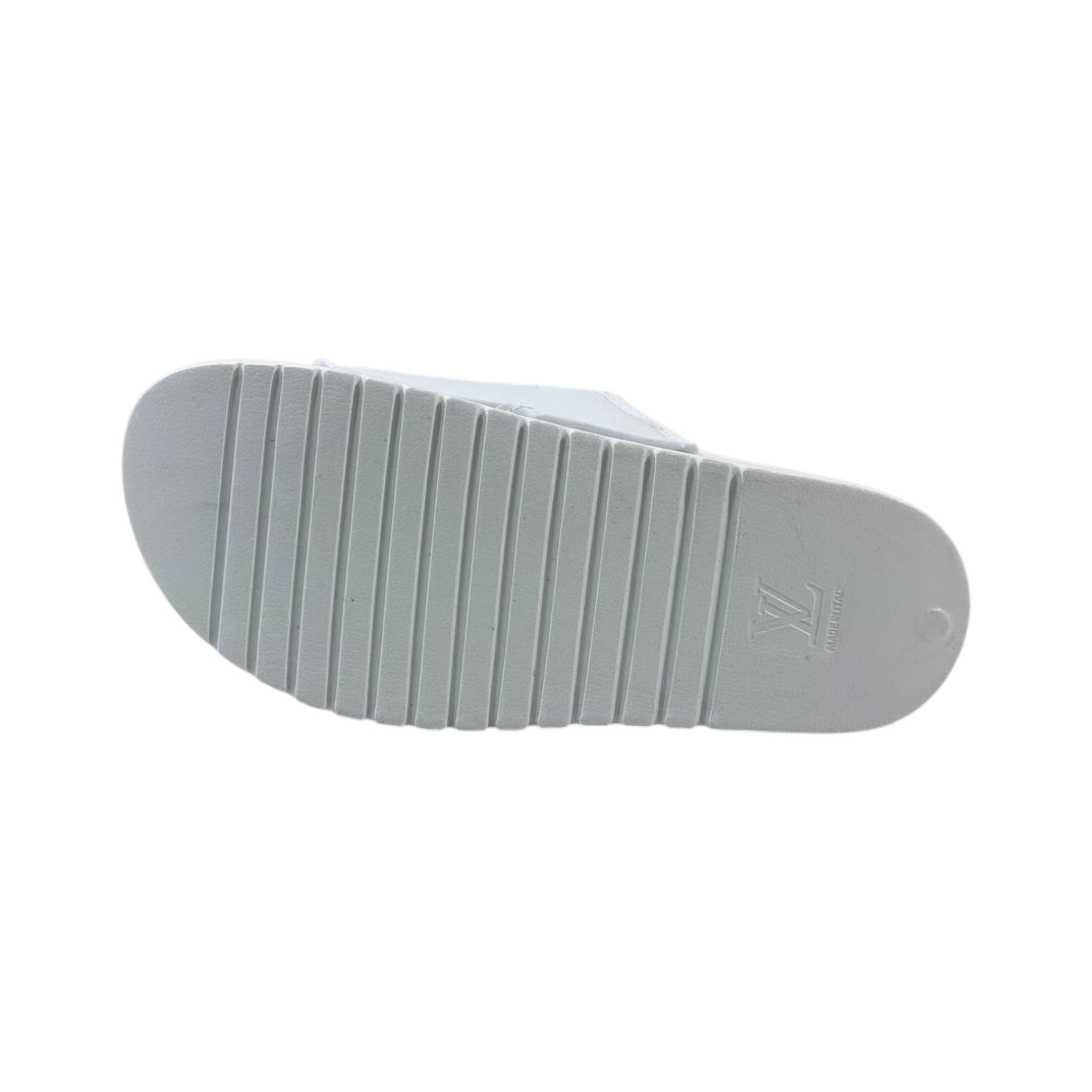 Louis Vuitton Monogram Comfort Slides – All White Edition 🤍✨