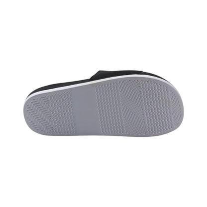 Burberry Check Logo Slides – Triple Black Edition 🖤✨