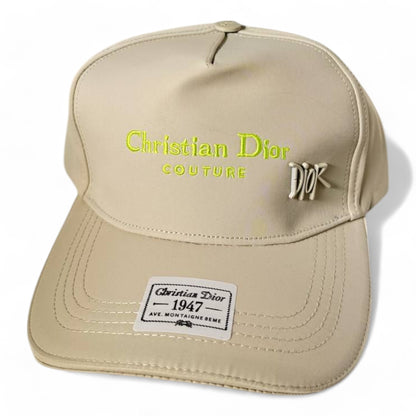 Christian Dior Couture Cap with Embroidered Logo