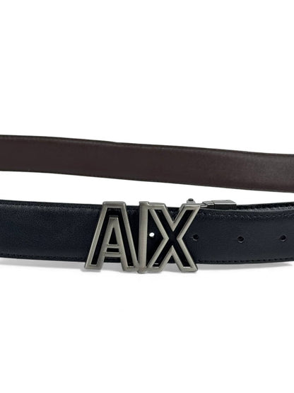 🖤 Armani Exchange Reversible Leather Belt – 120cm 🤎✨
