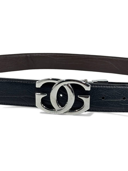 🖤 Gucci Web Stripe GG Buckle Belt – 120cm 🇮🇹✨