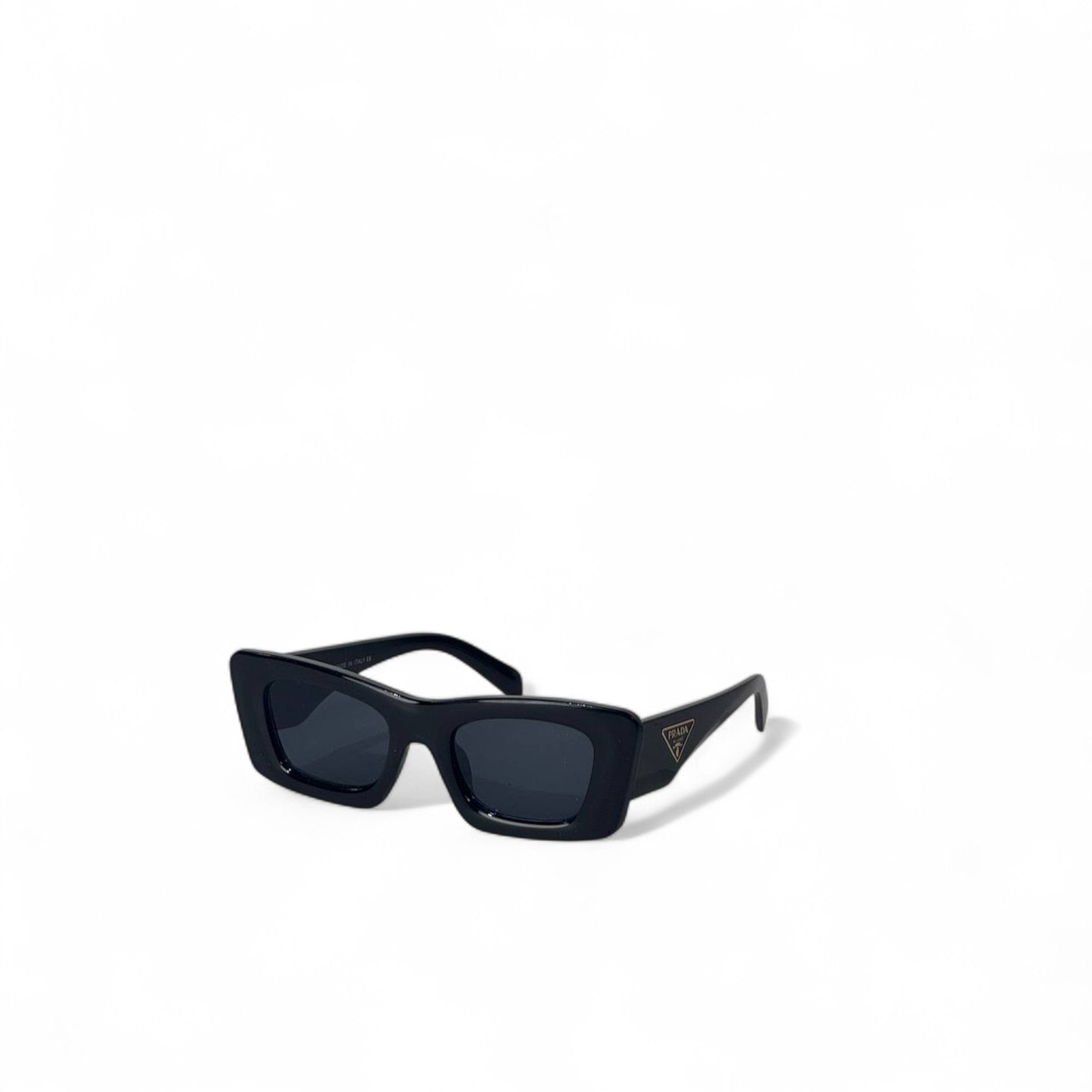 Prada Black Rectangle Sunglasses – Unisex Designer Eyewear 😎