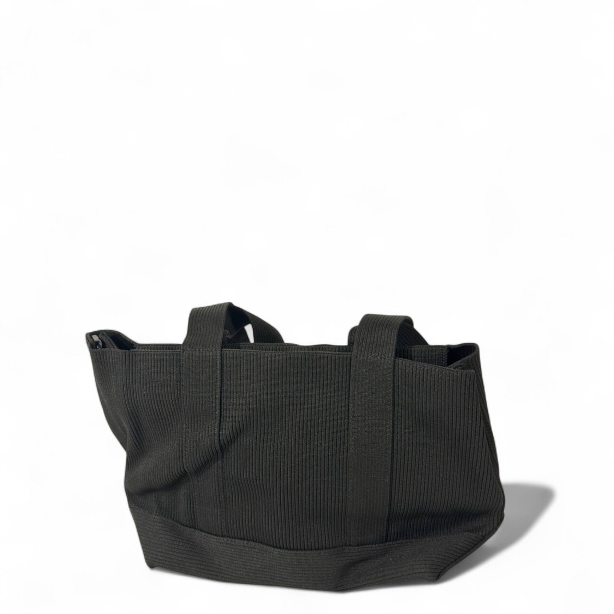 Alexander Wang Large Ribbed Tote – Black Canvas Urban Chic 🖤