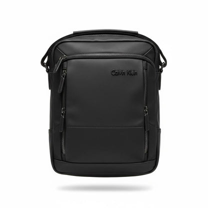Calvin Klein Black Utility Crossbody Bag 🖤 | Modern Zip Detail Shoulder Bag