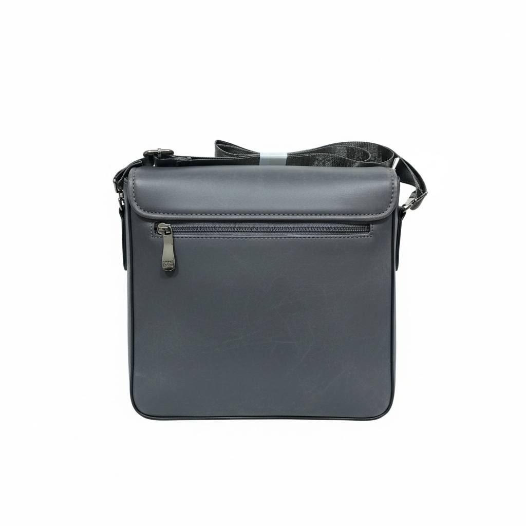 BOSS Grey Crossbody Bag 🩶 | Modern Minimal Shoulder Bag for Men