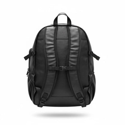 Calvin Klein Black Vertical Logo Backpack 🖤🎒 | Modern Sport Travel & Laptop Bag