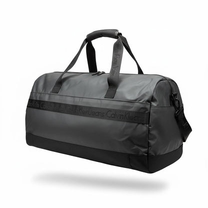 Calvin Klein Grey Weekender Duffle Bag 🩶 | Premium Travel & Gym Holdall