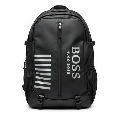 HUGO BOSS Black Sport Backpack 🖤 | Statement Logo Travel & Daily Bag