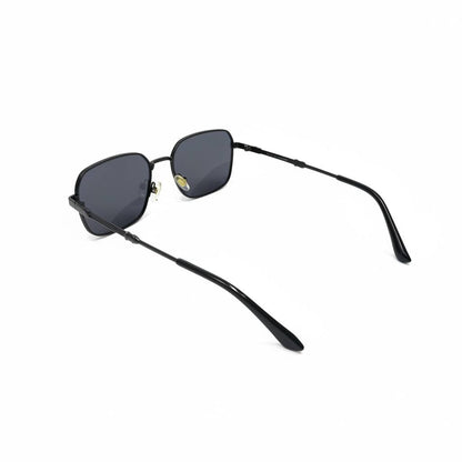 Emporio Armani Black Metal Sunglasses 🖤 | Minimal Square Luxury Frame