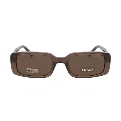 Prada Brown Gradient Sunglasses 🤎 | Elegant Rectangle Luxury Eyewear