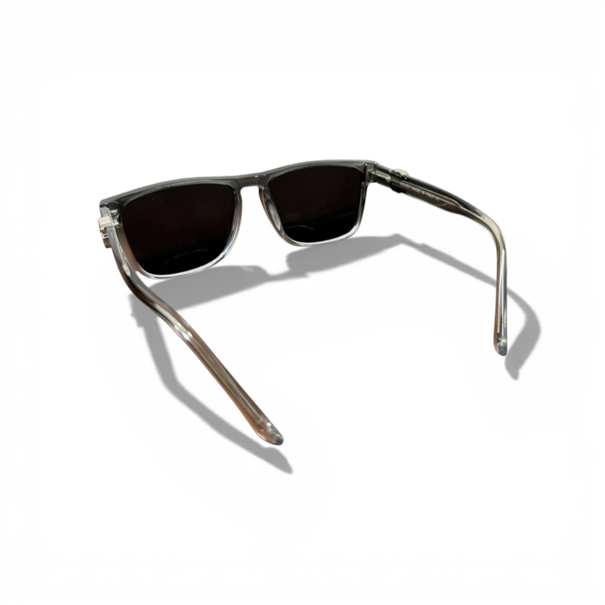 Gucci Transparent Black Square Sunglasses 🕶️ | GG Logo Temple Detail