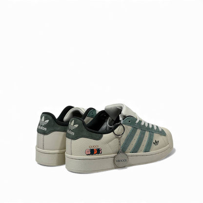🌿 Adidas x Gucci Superstar Sneakers – Heritage Meets High Fashion 👟