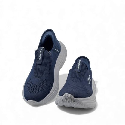 💙 Skechers Slip-On Arch Fit Navy Sneakers – Lightweight Comfort, Effortless Style 👟