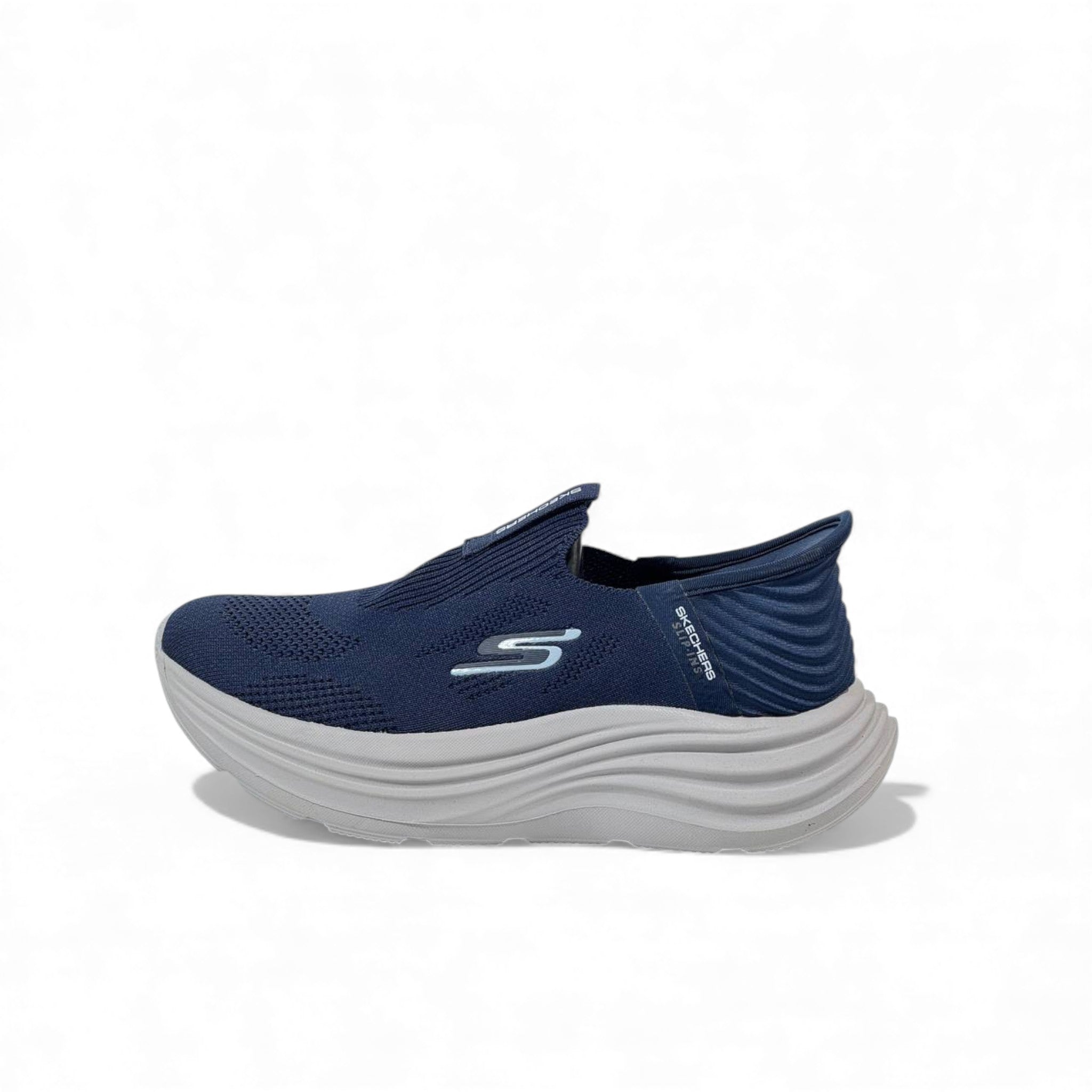💙 Skechers Slip-On Arch Fit Navy Sneakers – Lightweight Comfort, Effortless Style 👟