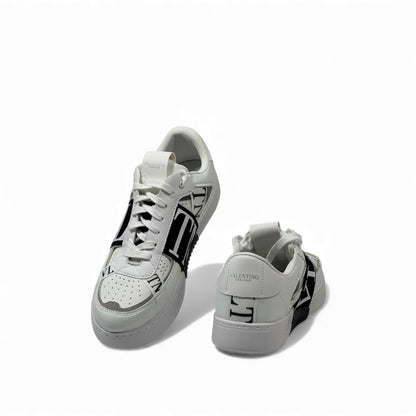 🤍 Valentino Garavani VL7N White & Black Sneakers – Modern Luxury Redefined 👟