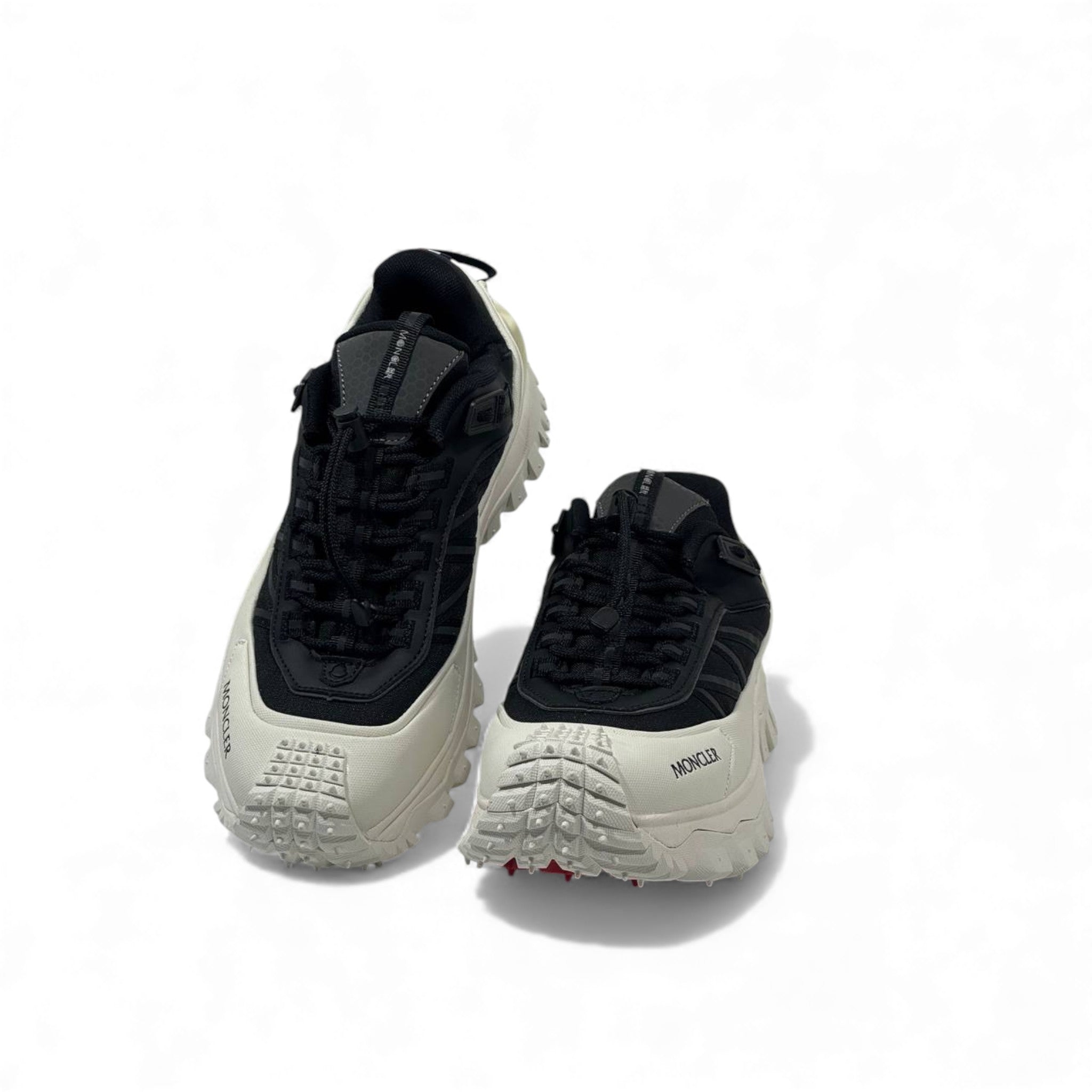 ⚫ Moncler Trailgrip Black & White Sneakers – Luxury Meets Performance 👟