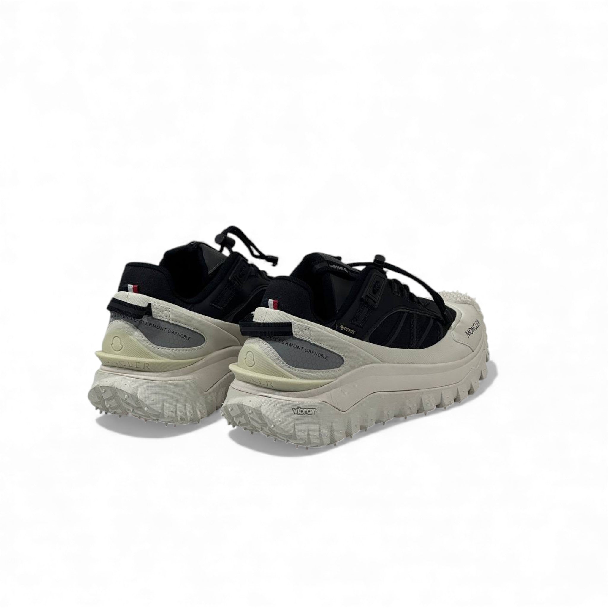 ⚫ Moncler Trailgrip Black & White Sneakers – Luxury Meets Performance 👟