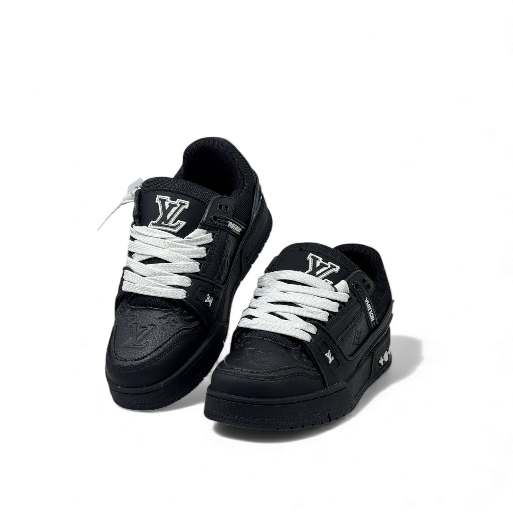 🖤 Louis Vuitton LV Trainer Black Monogram Sneakers – Iconic Luxury Reimagined 👟